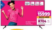 Samsung 70" (177cm) UHD 4K Smart TV 70AU7000