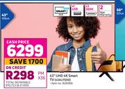Samsung 43" (109cm) UHD 4K Smart TV 43AU7000