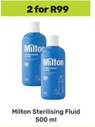 Milton Sterilising Fluid-For 2 x 500ml