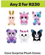 Coco Surprise Plush Cones-For Any 2