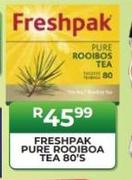 Freshpak Pure Rooibos Tea-80's