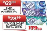 Sta Soft Fabric Conditioner Refill-500ml
