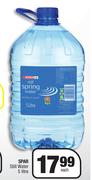 Spar Still Water-5Ltr Each 