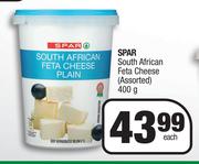 Spar South African Feta Cheese (Assorted)-400g Each
