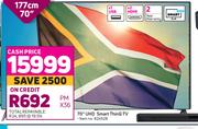 LG 70" (177cm) UHD Smart ThinQ TV