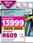 LG 65" (165cm) UHD Smart ThinQ TV