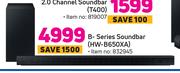Samsung B-Series Soundbar HW-B650XA