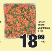 Frozen Mixed Vegetables-1kg Each