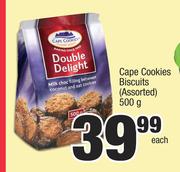 Cape Cookies Biscuits (Assorted)-500g Each