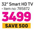 Samsung 32" (81cm) Smart HD TV 785872