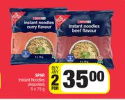 Spar Instant Noodles (Assorted)-For Any 2 x 5 x 75g