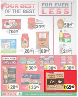 SPAR EASTERN CAPE : Our Best For Less (26 October - 7 November 2021) Valid In | Amahlathi, Bedford, Buffalo Flats, Cala, Centane, Hankey, Idutywa, Indwe, Kwa-Fetting, Komga, Lady Frere, Nemato, Ugie, page 2