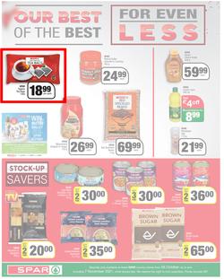 SPAR EASTERN CAPE : Our Best For Less (26 October - 7 November 2021) Valid In | Amahlathi, Bedford, Buffalo Flats, Cala, Centane, Hankey, Idutywa, Indwe, Kwa-Fetting, Komga, Lady Frere, Nemato, Ugie, page 2