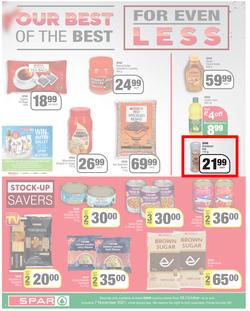 SPAR EASTERN CAPE : Our Best For Less (26 October - 7 November 2021) Valid In | Amahlathi, Bedford, Buffalo Flats, Cala, Centane, Hankey, Idutywa, Indwe, Kwa-Fetting, Komga, Lady Frere, Nemato, Ugie, page 2