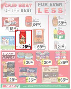 SPAR EASTERN CAPE : Our Best For Less (26 October - 7 November 2021) Valid In | Amahlathi, Bedford, Buffalo Flats, Cala, Centane, Hankey, Idutywa, Indwe, Kwa-Fetting, Komga, Lady Frere, Nemato, Ugie, page 2