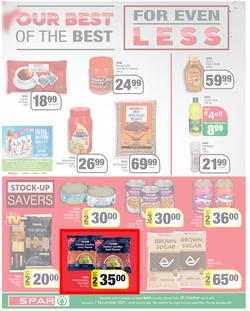 SPAR EASTERN CAPE : Our Best For Less (26 October - 7 November 2021) Valid In | Amahlathi, Bedford, Buffalo Flats, Cala, Centane, Hankey, Idutywa, Indwe, Kwa-Fetting, Komga, Lady Frere, Nemato, Ugie, page 2