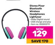 Disney Pixar Bluetooth Wireless Headphones Light Year 