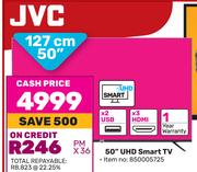 JVC 50" (127cm) UHD Smart TV