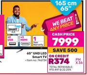 JVC 65" (165cm) UHD LED Smart TV