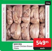 New Era Frozen Chicken Breast Fillets-10Kg Each