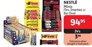 Nestle Minis Tex, Smarties Or Barone-24's