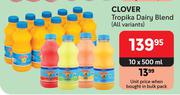 Clover Tropika Dairy Blend (All Variants)-10 x 500ml