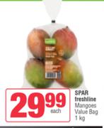 Spar Freshline Mangoes Value Bag-1kg