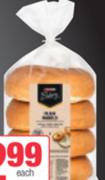 Spar Bakery Plain Bagels-4s Pack
