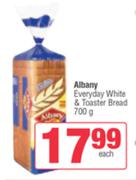 Albany Everyday White & Toaster Bread-700g
