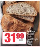 Ancient Grain Sourdough Bread-500g Each
