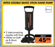 Intex Double Quick 29cm Hand Pump