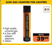 Alva Gas Canister For Lighters BA105