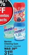 Mentos Chewing Gum 35 Pieces Assorted-Each