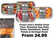 Food Lover's Market Oven Trays:Roasting Veg,Ruby Roast,Hassleback,Sweet Potato & Heritage Roast