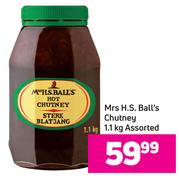 Mrs.H.S Ball's Chutney Assorted-1.1Kg