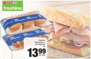 Freshline Hamburger Or Hot Dog Rolls-6's Per Pack