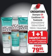 Creightons Shampoo Or Conditioner Or Treatments-250ml/200ml/150ml/125ml/100ml Assorted-Each