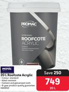 Promac Roofcote Acrylic-20Ltr