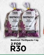 Food Lover's Beetroot Thriftpacks-For 2 x 1Kg
