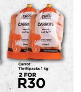 Food Lover's Caroot Thriftpacks-For 2 x 1Kg