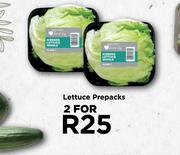 Lettuce Prepacks-For 2