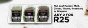 Food Lover's Flat Leaf Parsley, Mint, Chives, Thyme, Rosemary Or Oregano-For Any 2