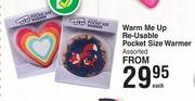 Warm Me Up Re-Usable Pocket Size Warmer Assorted-Each
