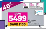 Samsung 40" Smart LED TV 