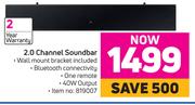 Samsung 2.0 Channel Soundbar