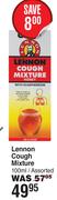 Lennon Cough Mixture Assorted-100ml