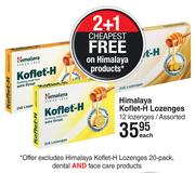 Himalaya Koflet H Lozenges 12 Lozenges Assorted-Each