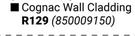 Cognac Wall Cladding-2.4m x 160mm x 24mm