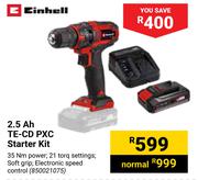 Einhell 2.5 Ah TE-CD PXC Starter Kit