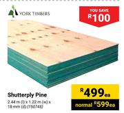 York Timbers Shutterply Pine-Each